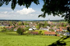 Blick auf Halfing Blick auf Halfing